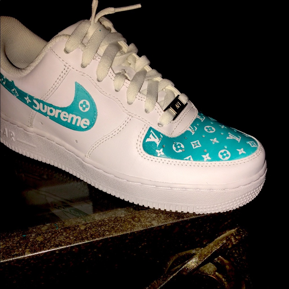 Custom Air Force 1 ombré